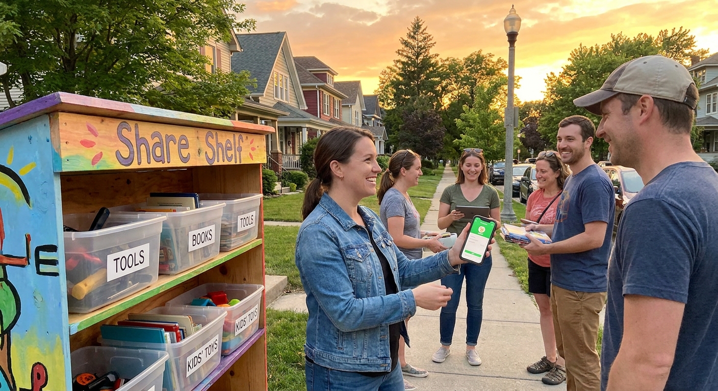Sharing Is the New Swapping: Practical Community Hacks to Cut Waste, Costs, and Stress