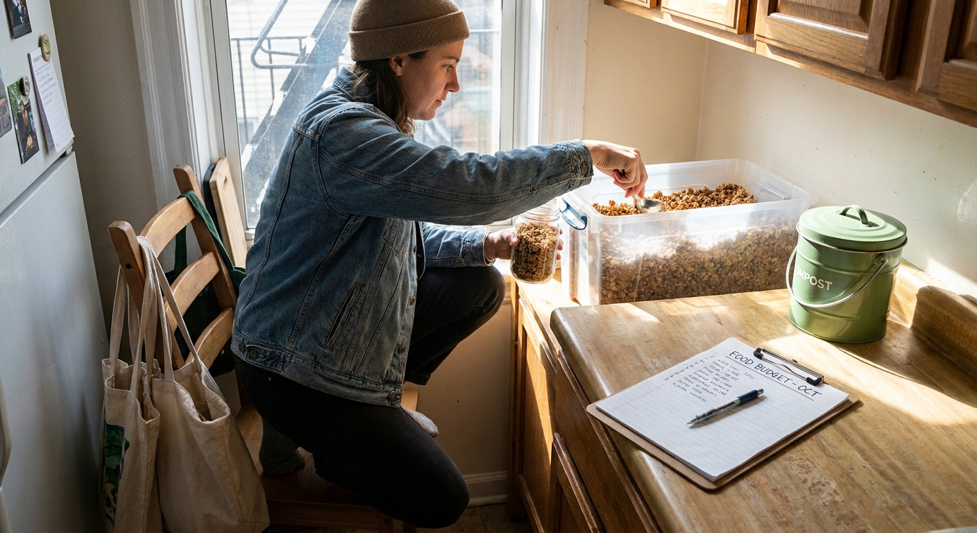 Zero Waste on a Tight Budget: How to Spend Less, Waste Less, and Skip the Eco-Perfectionism